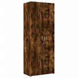 Highboard Smoked Oak 70x42.5x185 cm Engineered Wood 3281424