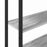 Book Cabinet Grey Sonoma 60 x 24 x 161 cm Engineered Wood 883859