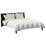 Duvet Set with Pillow 3 pcs White Microfiber and Cotton 3377194