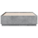 Bed Frame without Mattress Concrete Grey 120x190 cm Small Double 3209747