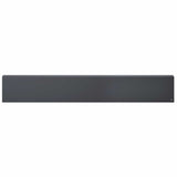 Garden Cover Profile 10 pcs 100 x 6 x 15 cm Steel Anthracite 8012953