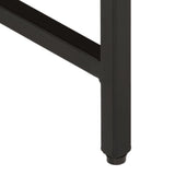 Nesting Coffee Tables 3 pcs Solid Rough Mango Wood and Iron 372732