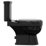 Toilet With Cistern Black 240550
