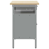 Work Bench with Drawer Black and Grey 100 x 55 x 85 cm 4103458