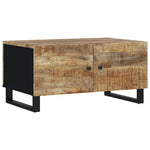 Coffee Table 80x50x40 cm Solid Wood Mango&Engineered Wood 350636