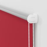 Roller blind blackout 124.4x175 cm Fabric Width 120 cm red 240127