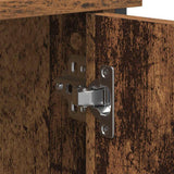 TV Cabinet Set Old Wood 101 x 35 x 65 cm Engineered Wood 862925