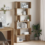 Book Cabinet Artisan Oak 80x24x192 cm Engineered Wood 855783