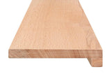 Window Sills 2 pcs Natural 110 x 15 x 2 cm Solid Beech Wood 42048131