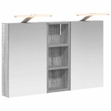 Bathroom Cabinet Set 3 pcs 80 x 10.5 x 50 cm Engineered wood 3403661