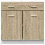Drawer Bottom Cabinet Lyon Sonoma Oak 80x46x81.5 cm Engineered Wood 849615