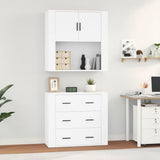 Highboard White Engineered Wood 3185383