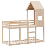 Bunk Bed without Mattress 90x190 cm Solid Wood Pine 3282005