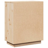 Sideboard 60x34x75 cm Solid Wood Pine 813345