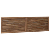 Bed Headboard Natural Solid Teak Wood 42024575