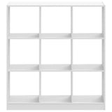 Bookcase White 102x32x108 cm Engineered Wood 3307837