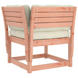 Garden Sofa Corner with Cushions 73x73x78 cm Solid Wood Douglas 844687