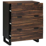 Sideboards 2 pcs Brown 60 x 33.5 x 75 cm Solid mango wood 3310052