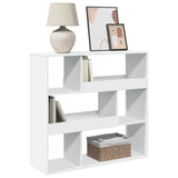 Book Cabinet/Room Divider White 100x33x94.5 cm 854436