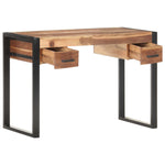 ZNTS Desk 110x50x76 cm Solid Wood 321550