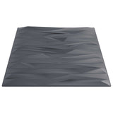 Wall Panels 48 pcs Stone Grey 50 x 50 cm XPS Foam 42046083