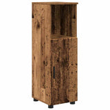 Bathroom Furniture Set 5 pcs Old Wood Engineered Wood and Metal 3393071