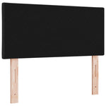 ZNTS LED Headboard Diamond Blocks Design Black 100 cm Fabric 3338202