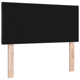 ZNTS LED Headboard Diamond Blocks Design Black 100 cm Fabric 3338202