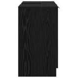 Bathroom Cabinet Black Oak 64.5 x 33.5 x 59 cm Engineered Wood 880745