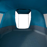 Camping Tent Tunnel 4-Person Blue Waterproof 94629