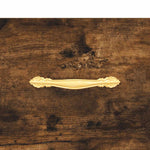 Highboard Smoked Oak 69.5x34x180 cm Engineered Wood 3195888