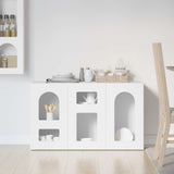 Sideboard ELST White 100 x 35 x 59 cm Engineered Wood 891344