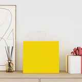 Paper Bags 250 pcs with Handles Yellow 32x22x28 cm 4102016