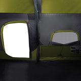 Family Tent 9-Person Green Quick Release Waterproof 94299
