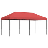 Foldable Party Tent Pop-Up Burgundy 580x292x315 cm 4004939