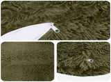 Cushion with Pillow HEERLEN 6 pcs Green PV Fleece 929868