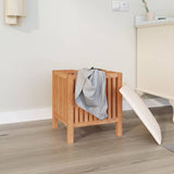 Bathroom Stool 40.5x40x52 cm Solid Wood Walnut 350351