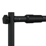 Backdrop Stands 2 pcs Black 305x243 cm Steel 3187467