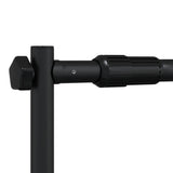 Backdrop Stands 2 pcs Black 305x243 cm Steel 3187467