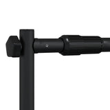 Backdrop Stands 2 pcs Black 305x243 cm Steel 3187467
