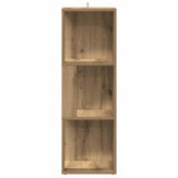 Corner Cabinet Artisan Oak 33x33x100 cm Engineered Wood 856721