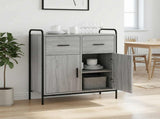 Sideboard Grey Sonoma 73 x 33 x 81 cm Engineered Wood 8013833