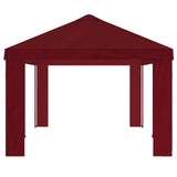 Gazebo Cover 6 x 3 m Burgundy Polyester 190 gsm 900433