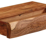 Wall Shelves 2 pcs 40x17x8 cm Solid Wood Acacia 373629