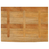 Table Top Live Edge 90x60x2.5 cm Solid Wood Mango 370549
