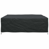 Furniture Cover Plain Black 220 x 220 x 70 cm 600D 4105788