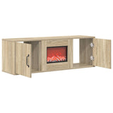 Electric Fireplace Sonoma 110 x 30 x 36.5 cm Engineered wood 8021025