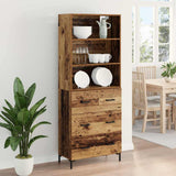 Highboard Old Wood 69.5 x 34 x 180 cm Engineered Wood 3415639