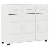 Sideboard FLORIN 88.5 x 30.5 x 73 cm High Gloss White 880315