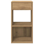 ZNTS Bedside Cabinets with Drawer 2 pcs Artisan Oak 35x34x66.5 cm 858730